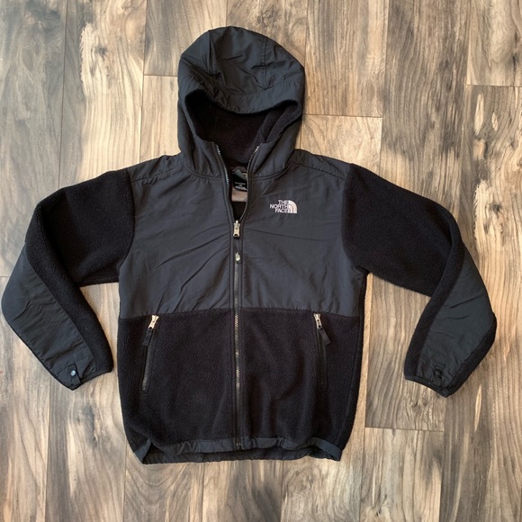 large boys north face coat